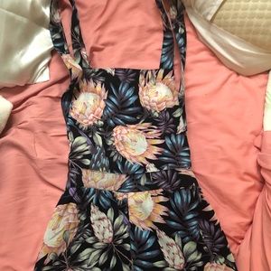 Women’s Floral Romper, Size 2